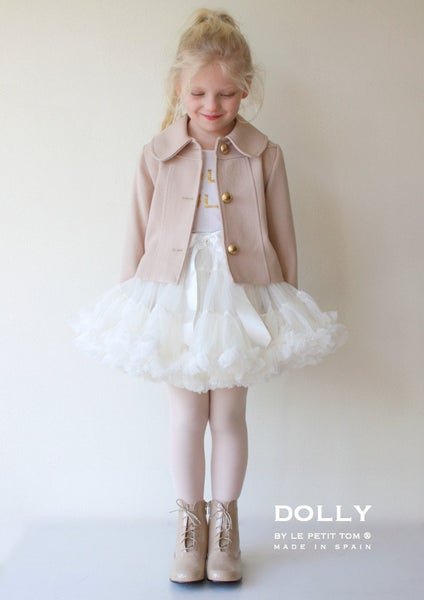 DOLLY by Le Petit Tom &reg; MARILYN MONROE pettiskirt off-white