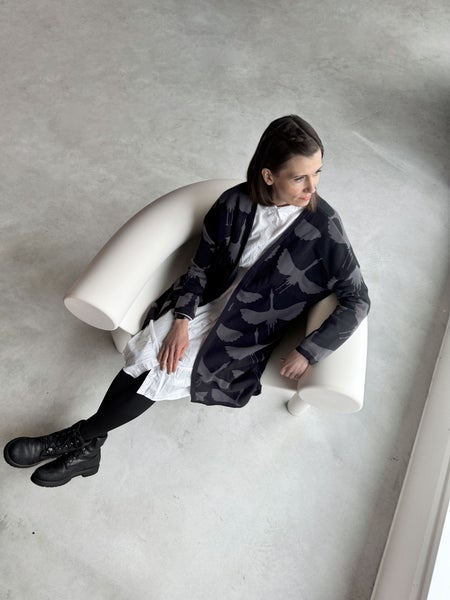 Yo Zen NINA neuletakki, Cranes