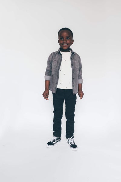 Sproet & Sprout    Denim shirt Grey Basic