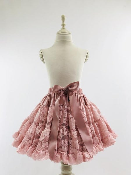 DOLLY by Le Petit Tom &reg; LACY PETTISKIRT pink