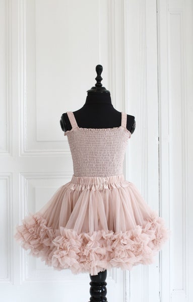 DOLLY by Le Petit Tom &reg; FRILLY SKIRT ballet pink