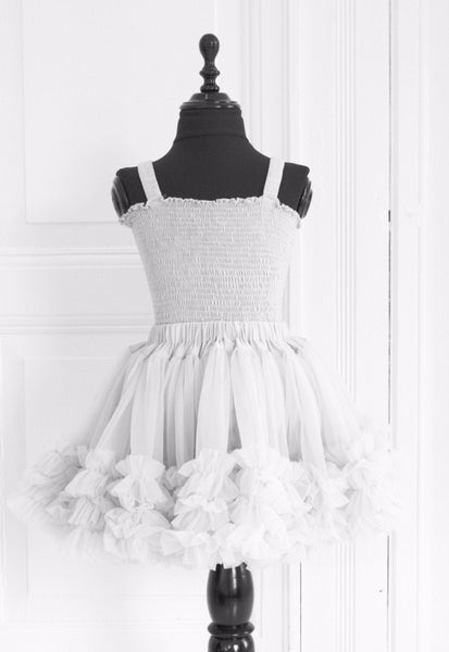DOLLY by Le Petit Tom &reg; FRILLY SKIRT off-white