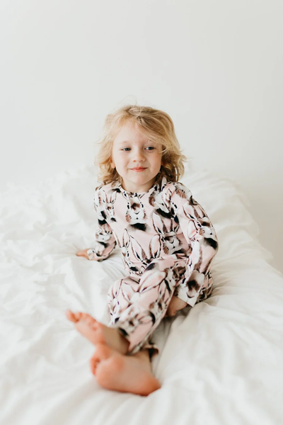 Metsola BUNNY PINK PYJAMA SET PINK-