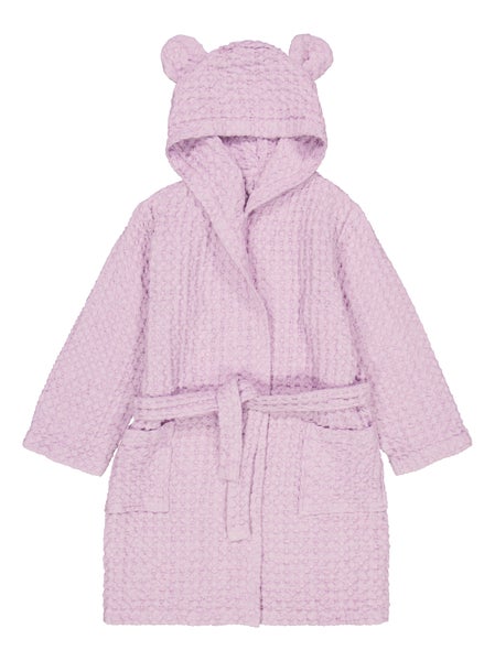 Metsola Teddy -Lasten Kylpytakki | Icy Lilac