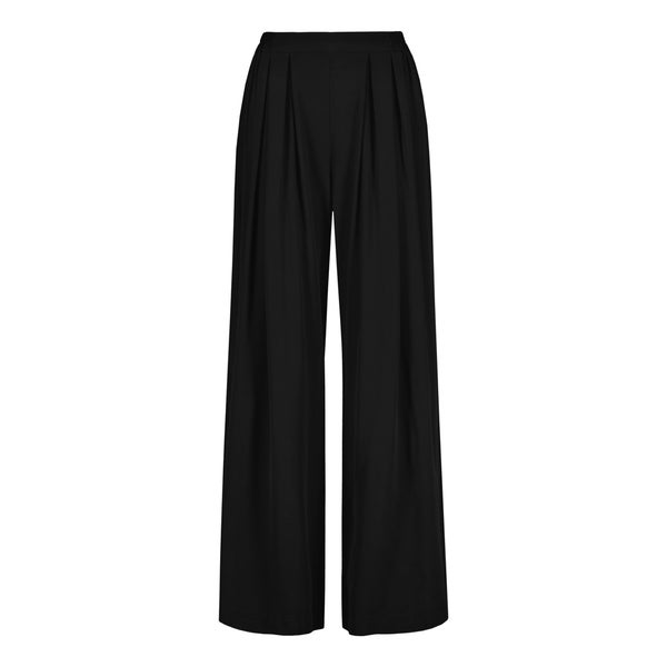 Metsola  Pleated Wide Leg Pants -Housut | Licorice