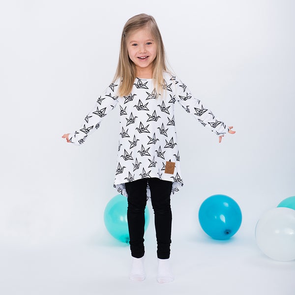 YO ZEN mekko, valkoinen / musta