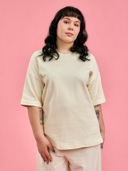 Aarre Queen T-Paita, Creme