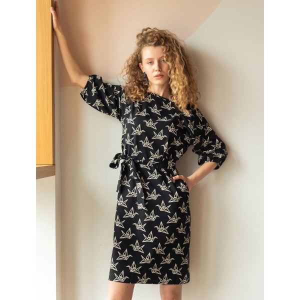 Yo Zen AMELIA DRESS, Origami Swan