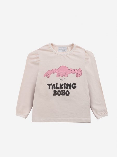 Bobo Choses GIRL TALK GIRL T-SHIRT