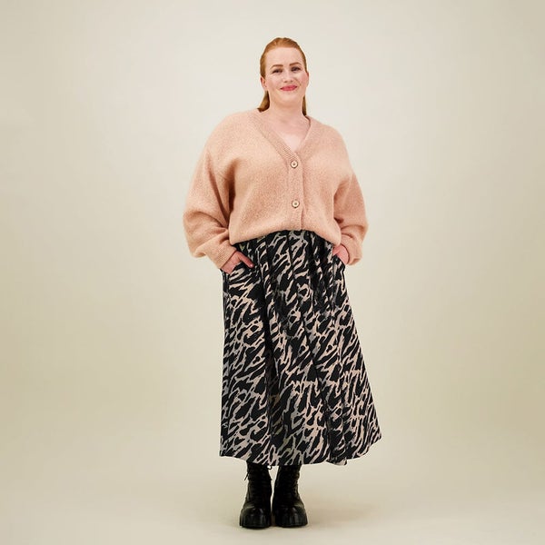 Metsola  Sophy Pleated Skirt -Hame | Licorice
