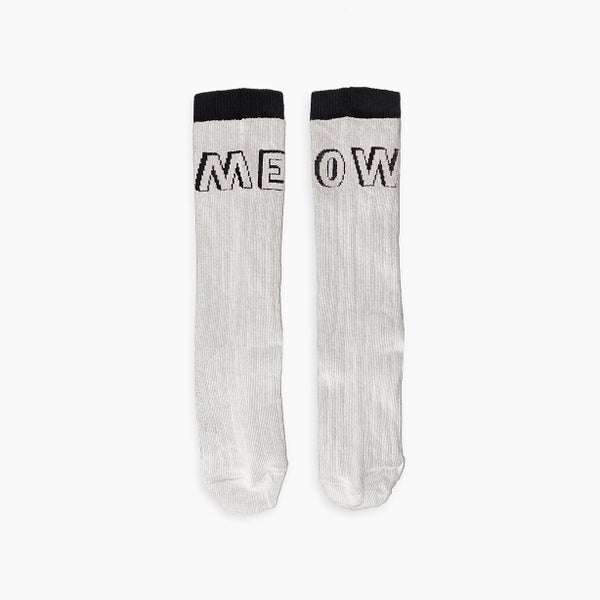Sproet & Sprout         HIGH SOCKS MILK &lsquo;MEOW